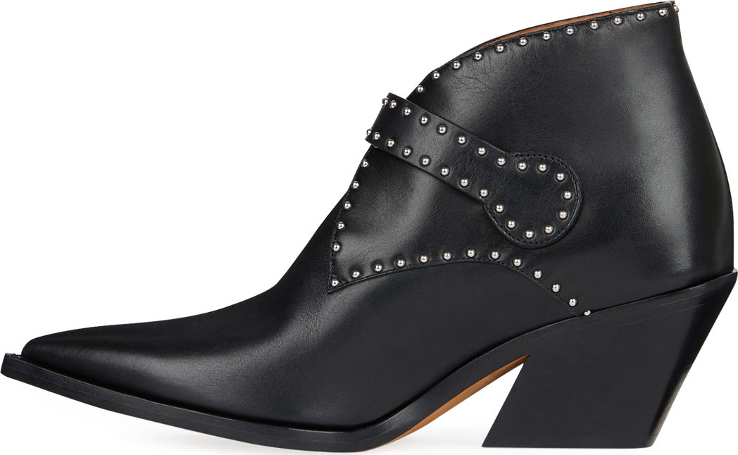 Givenchy Elegant Studded Western Bootie