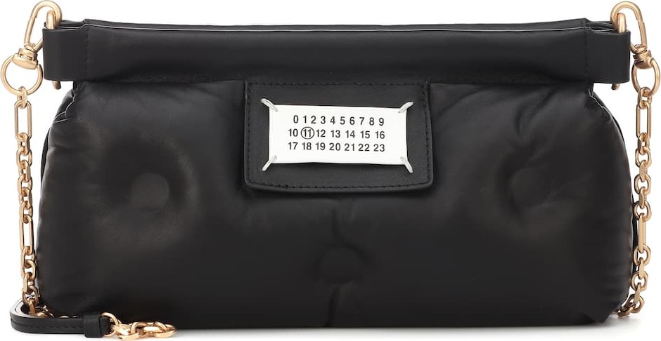 Maison Margiela Glam Slam quilted leather clutch