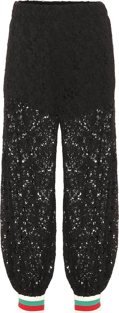 Gucci Lace track pants