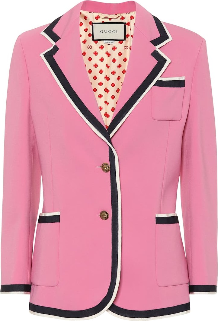 Gucci Stretch cady blazer