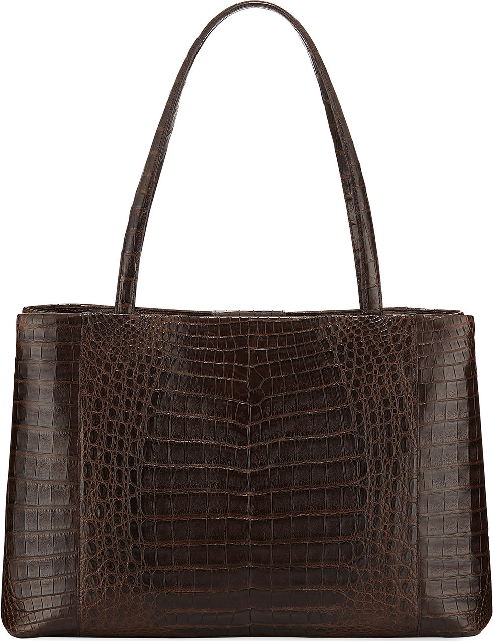 Nancy Gonzalez Analise Crocodile Work Tote Bag