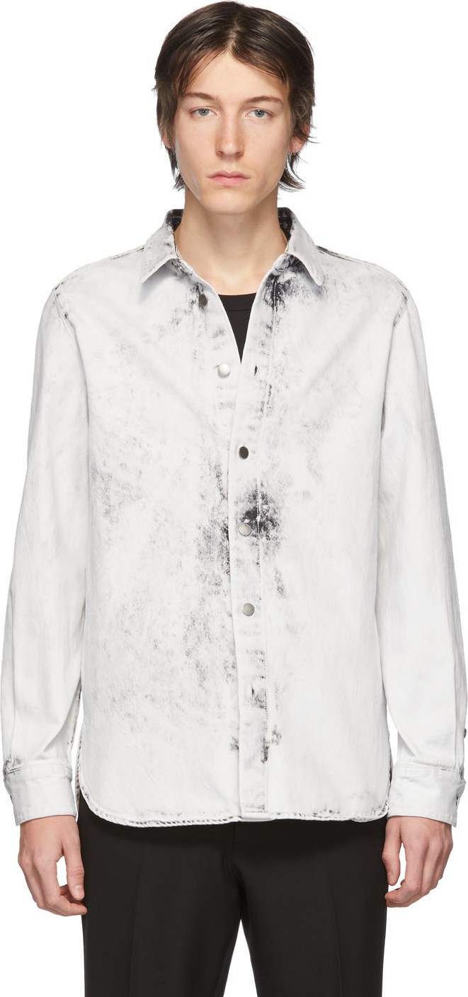 Stella McCartney White Denim Nicolas Shirt