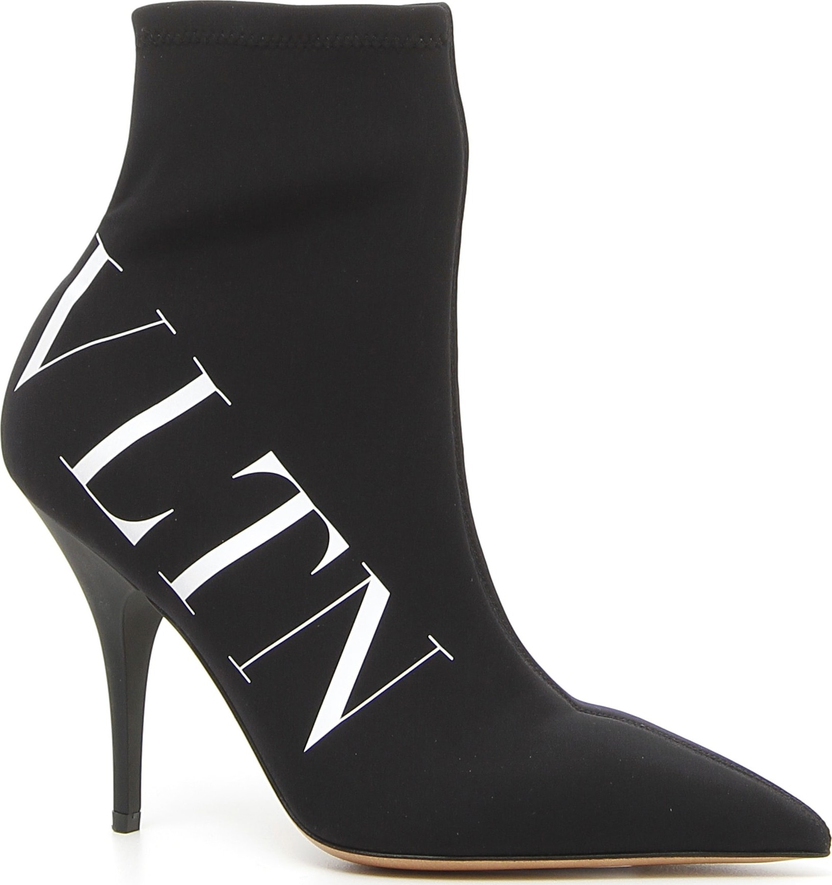 Valentino VLTN Logo Sock Bootie