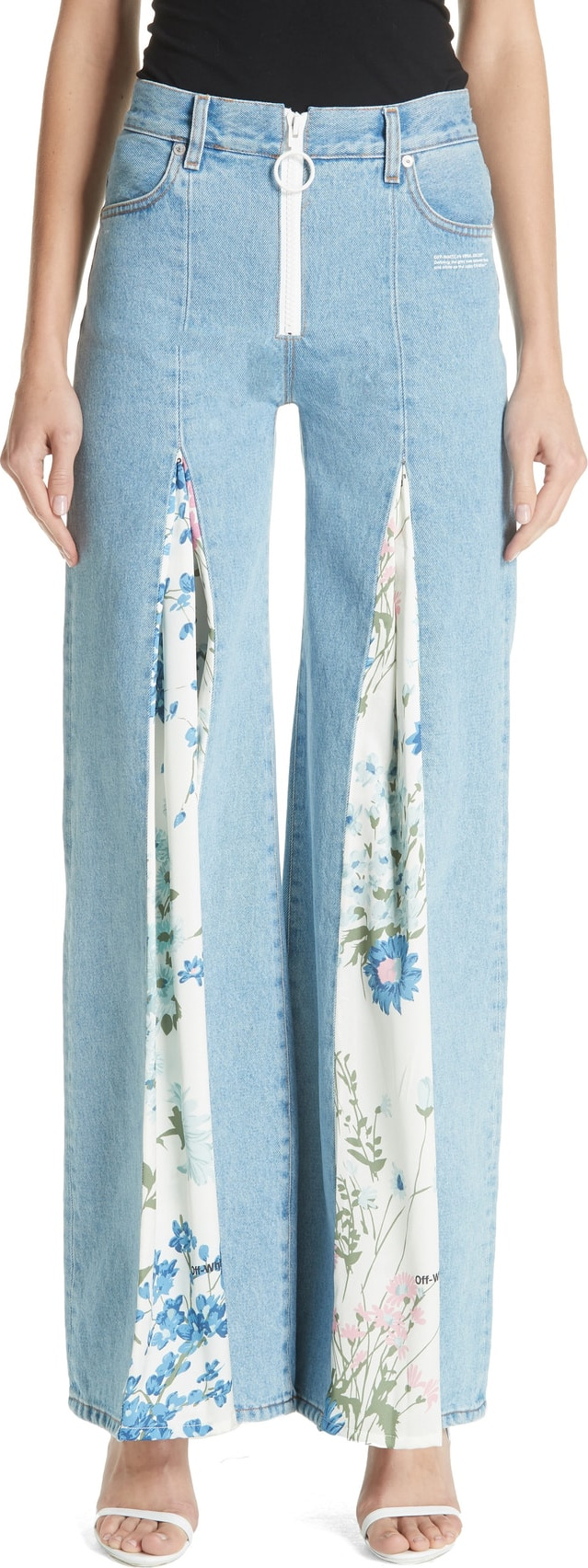 Off White Central Pleat Jeans