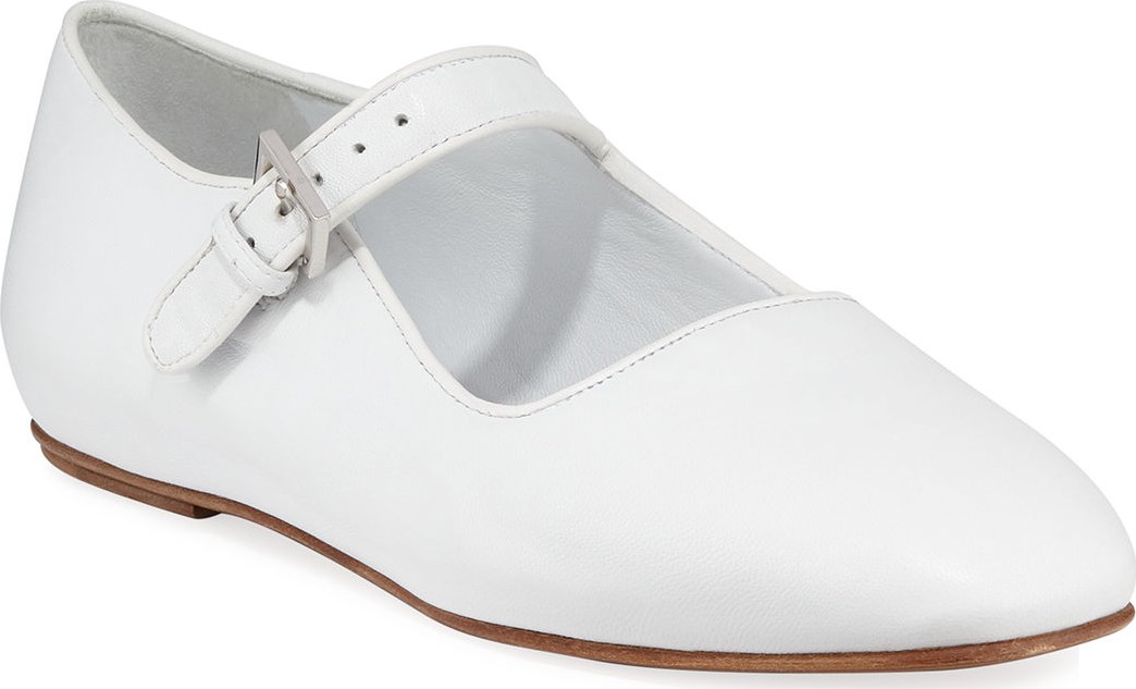 THE ROW Ava Mary Jane Ballerina Flats