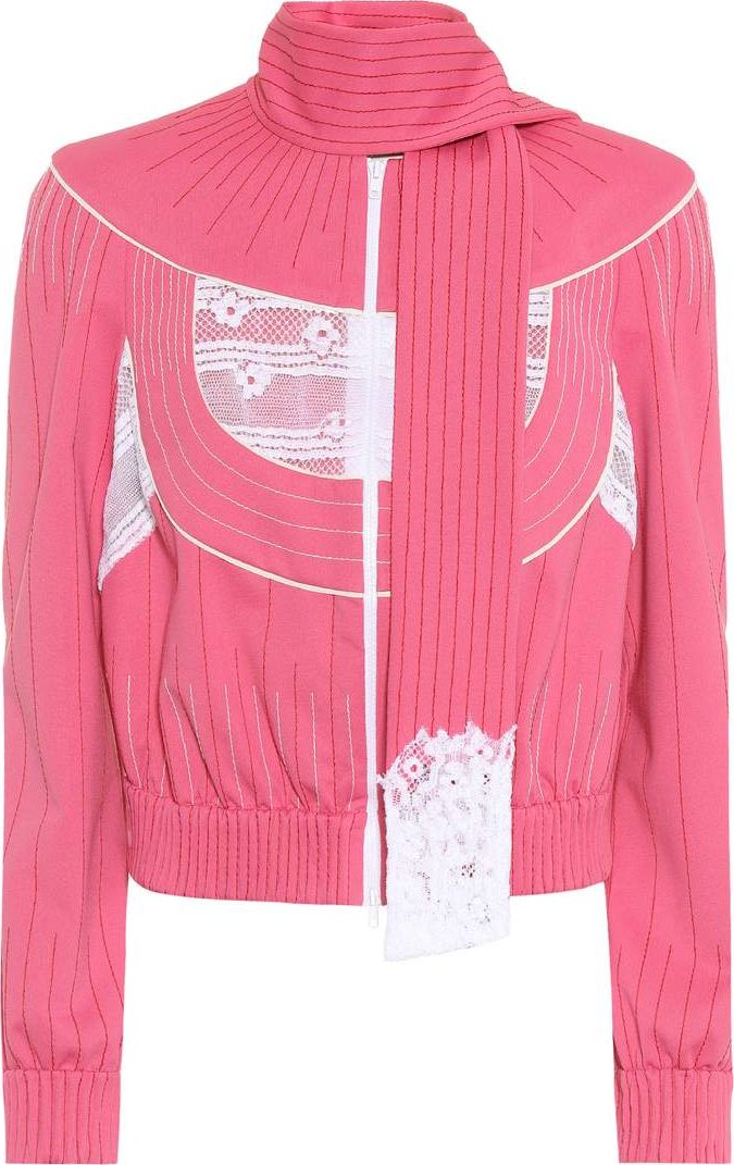 Valentino Techno Jersey jacket