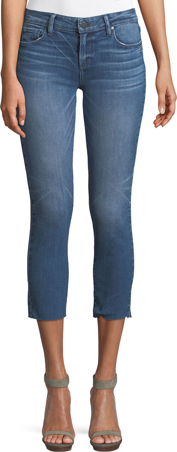 PAIGE Skyline Skinny Crop Jeans