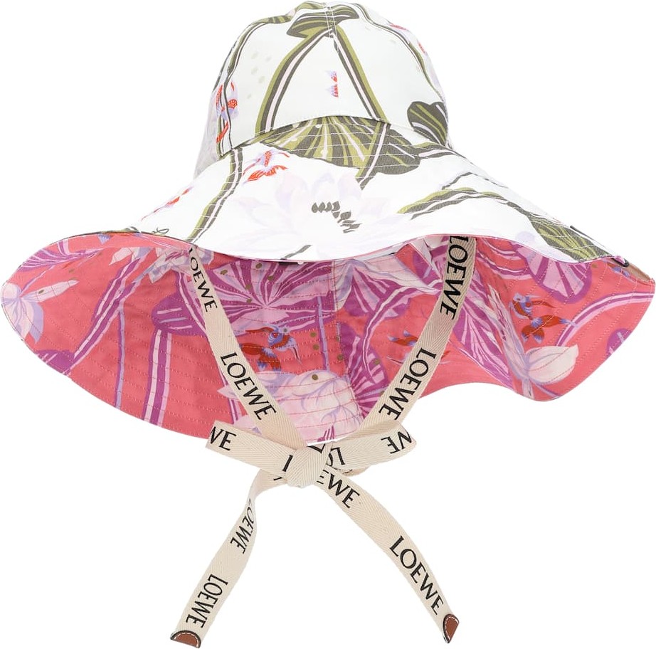 LOEWE Paula's Ibiza printed cotton hat