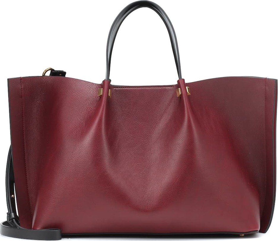 Valentino Valentino Garavani Go Logo Escape Medium leather shopper