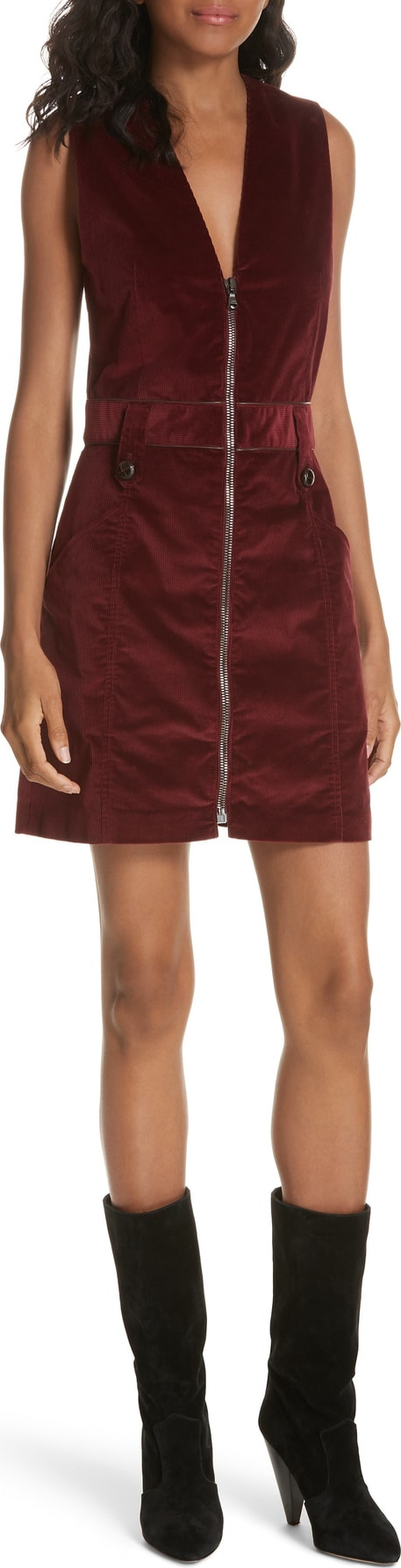 Veronica Beard Orial Corduroy Dress