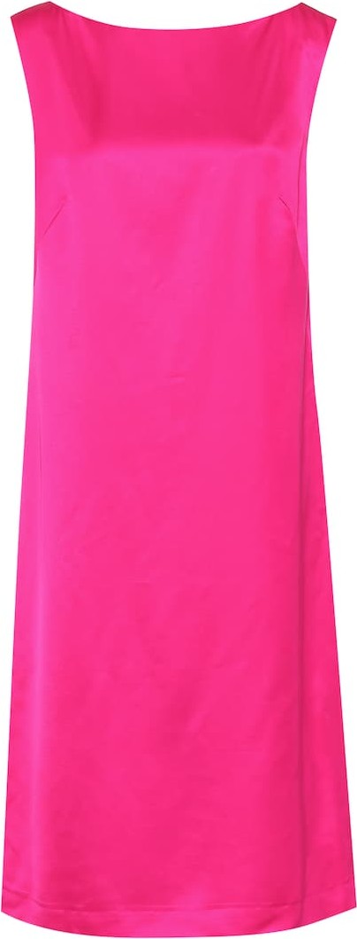 Dries Van Noten Satin midi dress