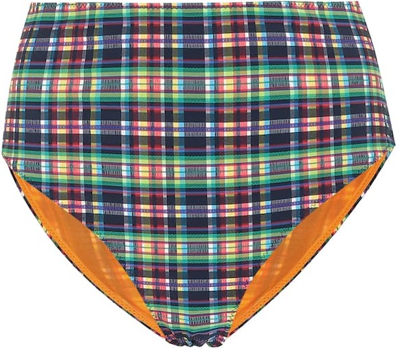 Ganni High-rise bikini bottoms