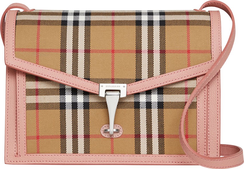 Burberry London England Macken Small Vintage Check Crossbody Bag