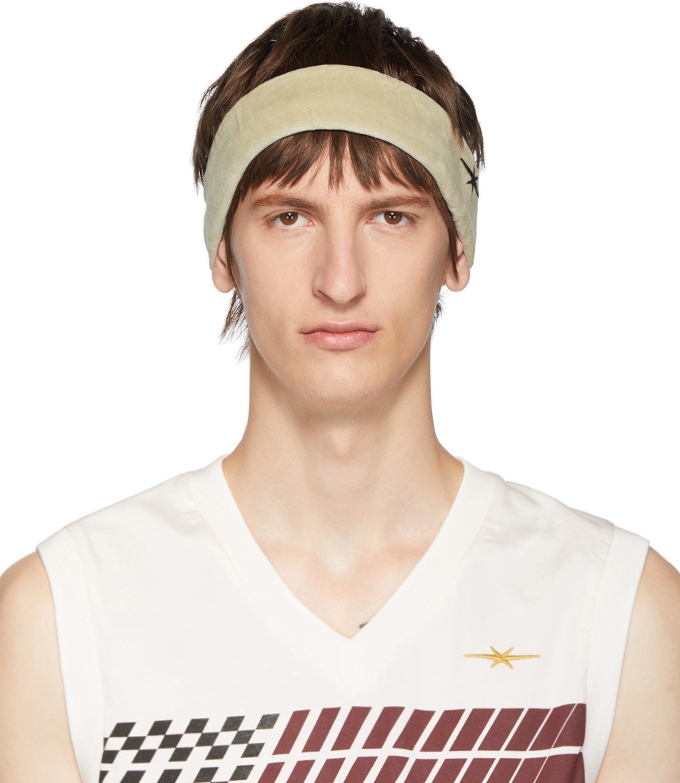Phipps Beige Logo Headband