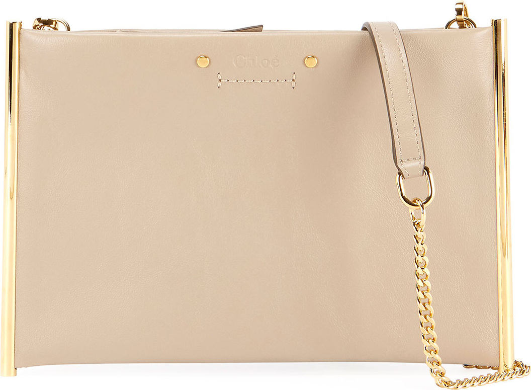 Chloe Roy Chain Pouch Crossbody Bag