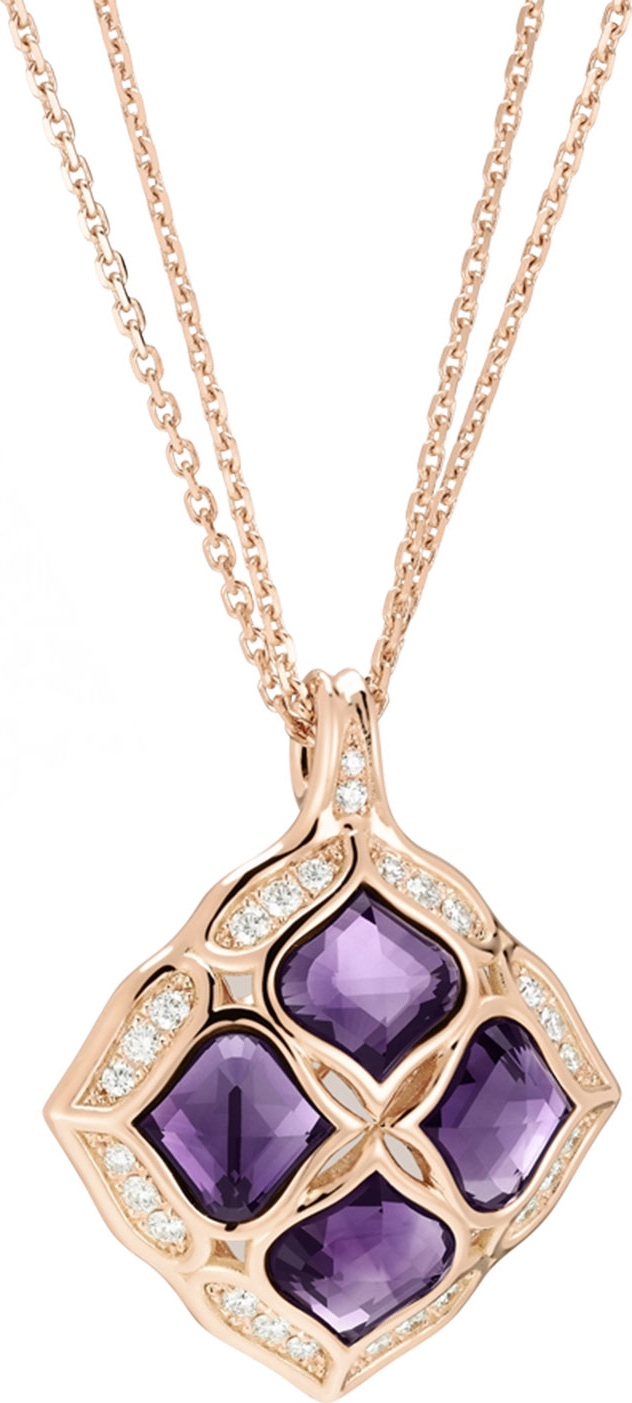 Chopard Imperiale Amethyst Pendant Necklace with Diamonds