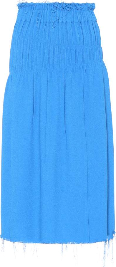 Helmut Lang Ruched skirt
