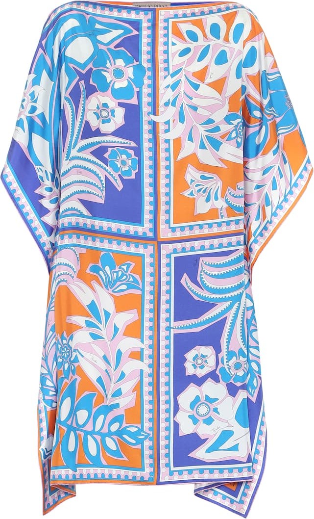 Emilio Pucci Printed silk kaftan