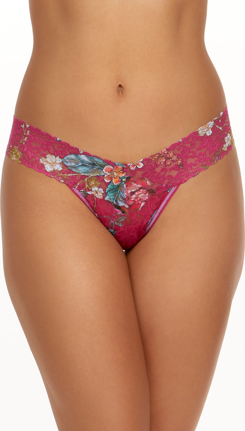 Hanky Panky Empress Floral Low Rise Signature Lace Thong