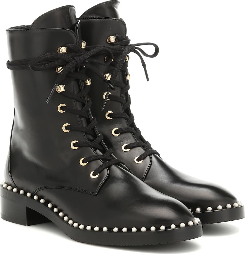Stuart Weitzman Sondra leather ankle boots
