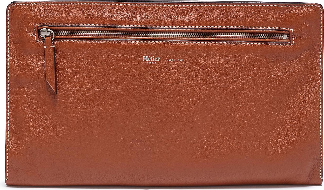 METIER 'Runaway I' buffalo leather envelope pouch