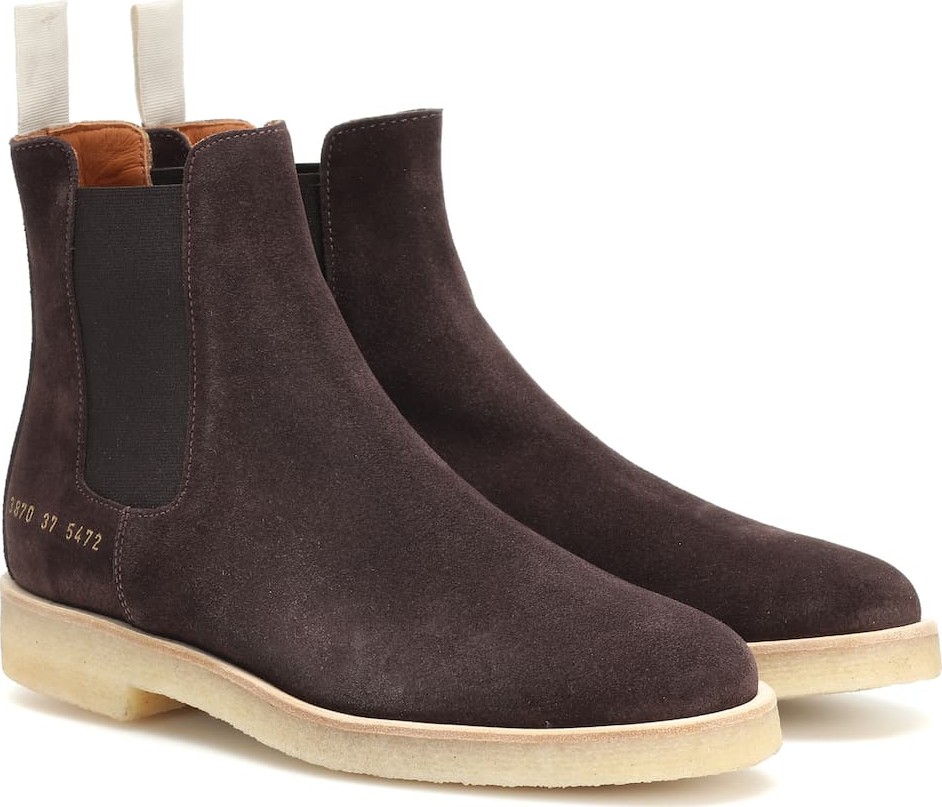 Common Projects Suede Chelsea boots