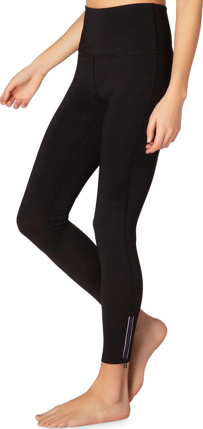 Beyond Yoga Zip By High-Waist Midi Leggings