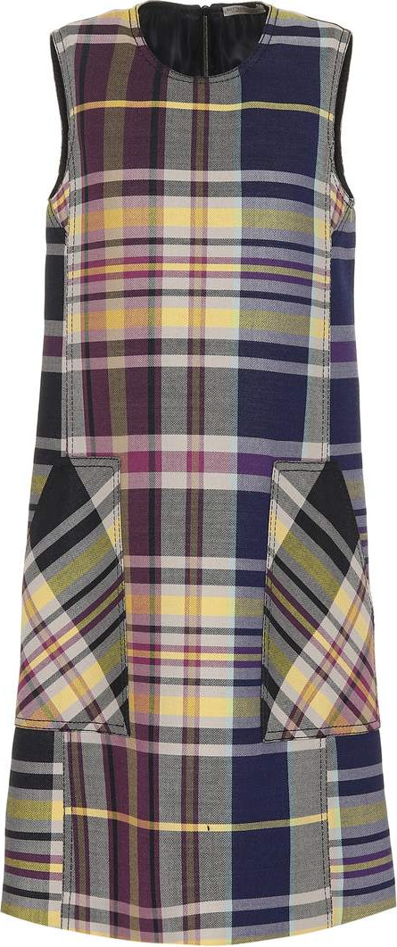 Bottega Veneta Checked shift dress