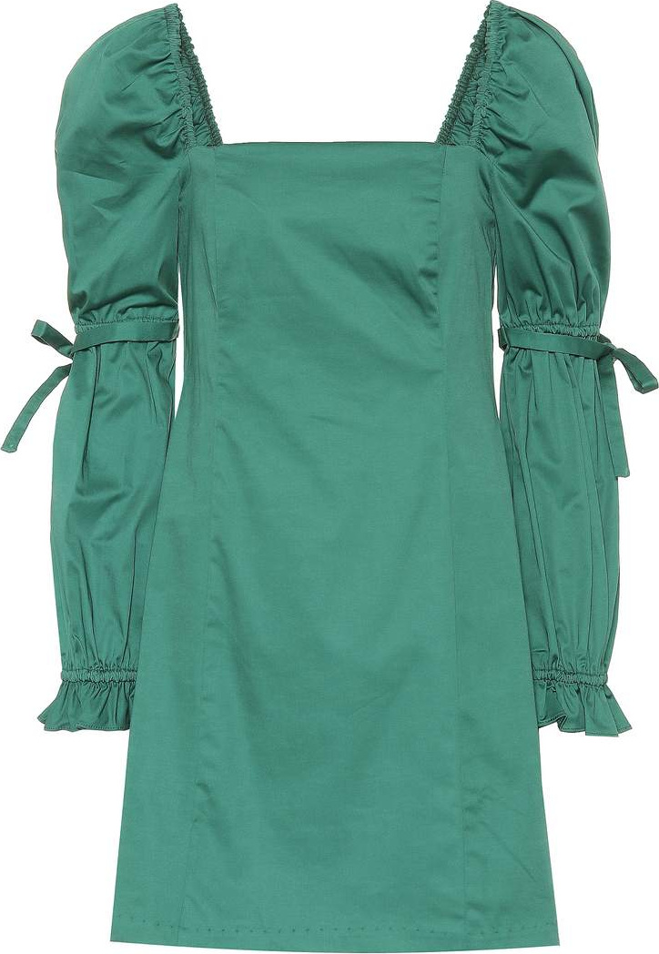 Staud Tai poplin minidress