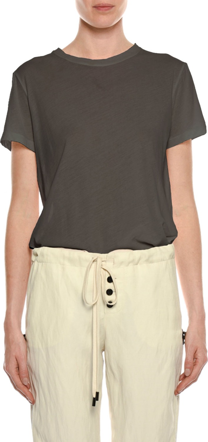 TOM FORD Crewneck Short-Sleeve Cotton T-Shirt