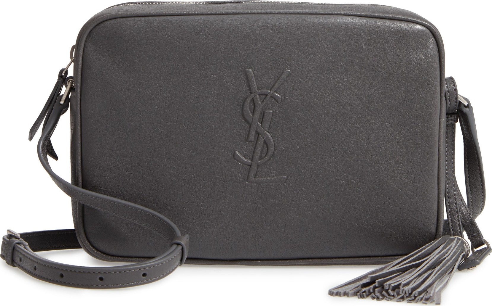 Saint Laurent Small Mono Leather Camera Bag