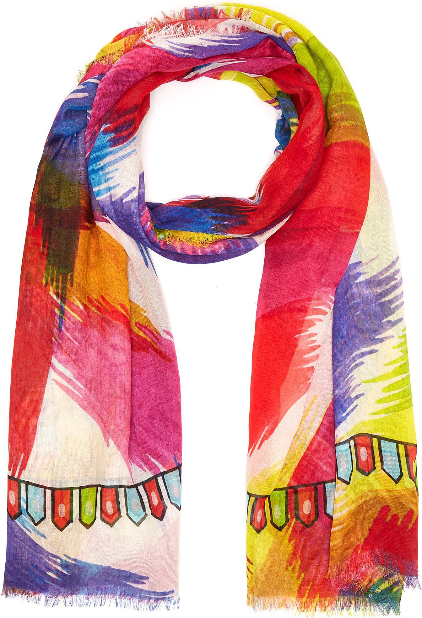 Franco Ferrari 'Danao' abstract print scarf
