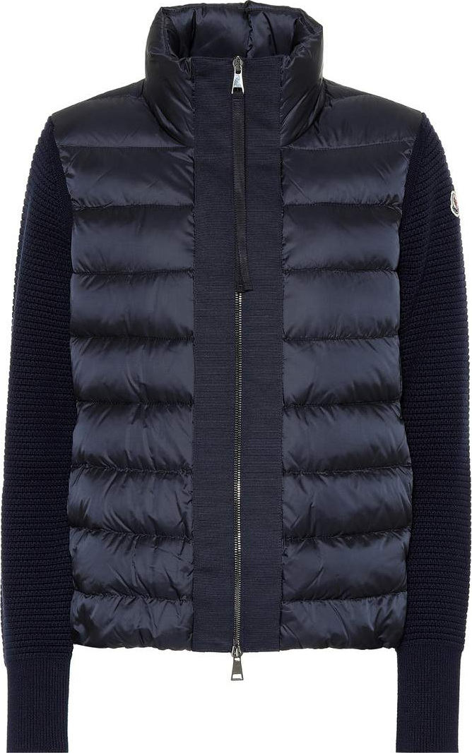 Moncler Maglione quilted down jacket
