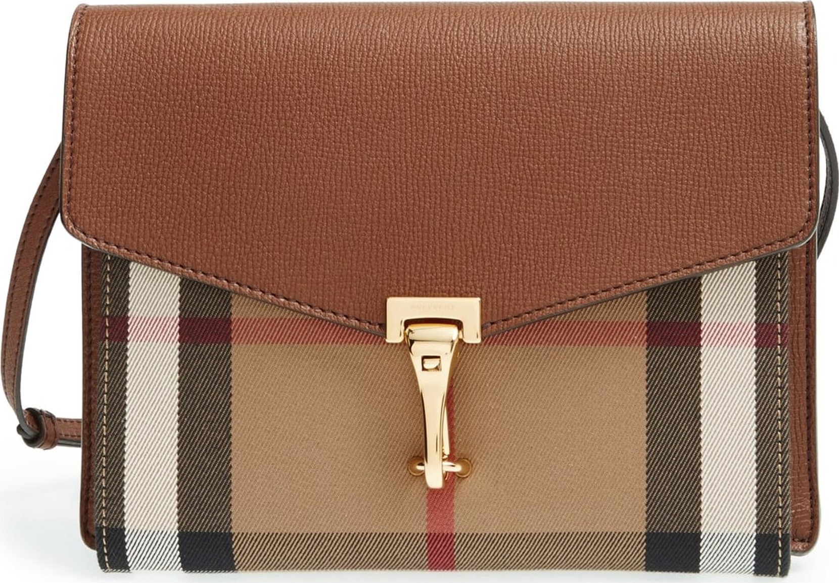 Burberry London England 'Small Macken' Check Crossbody Bag