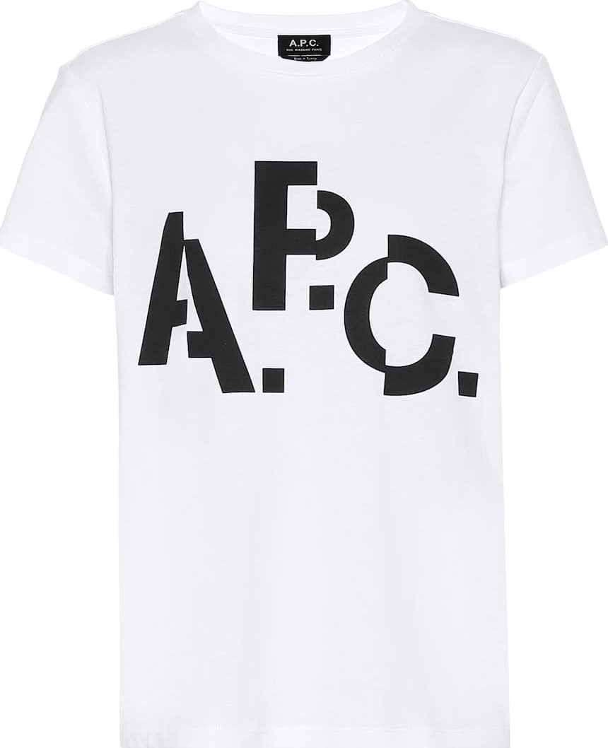 A.P.C. Misaligned cotton T-shirt