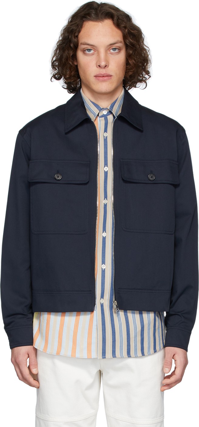 J.W.Anderson Navy Workwear Jacket