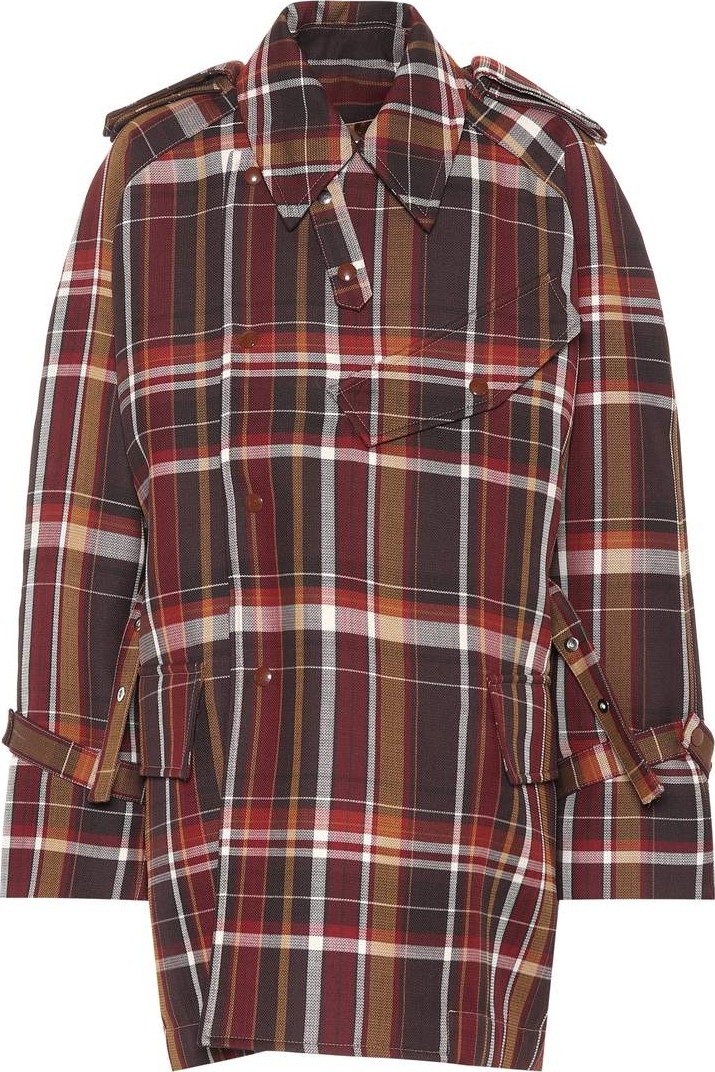 Acne Studios Checked wool coat