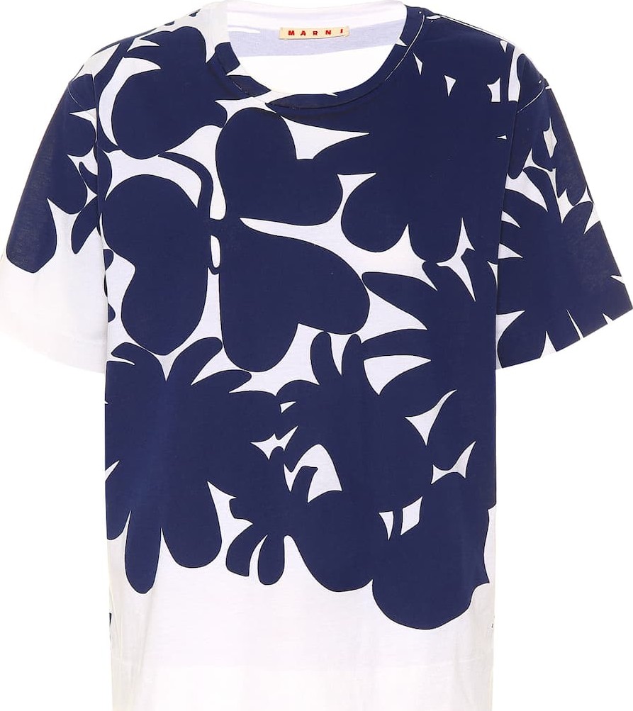 Marni Printed cotton T-shirt