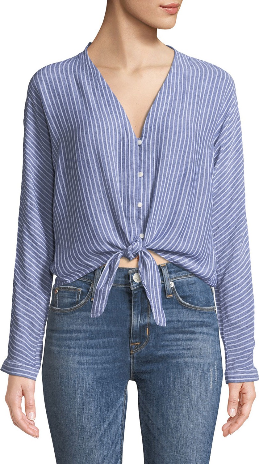RAILS Sloane Striped Linen Top
