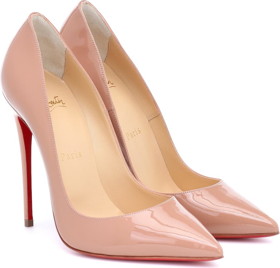 Christian Louboutin So Kate 120 patent-leather pumps