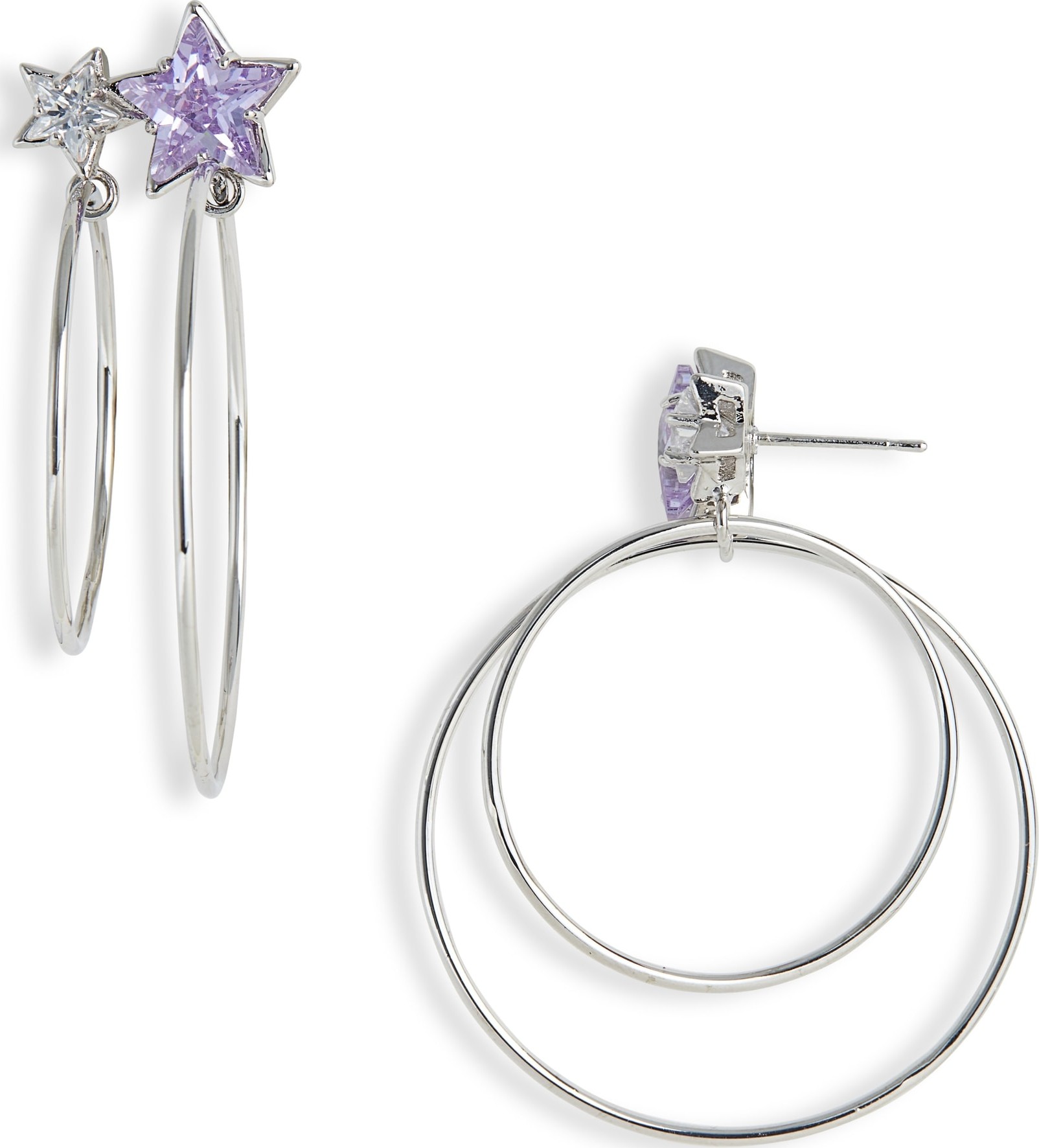 Jiwinaia Double Hoop Earrings