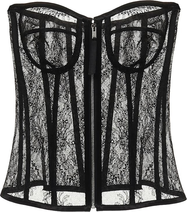 Saint Laurent Lace bustier