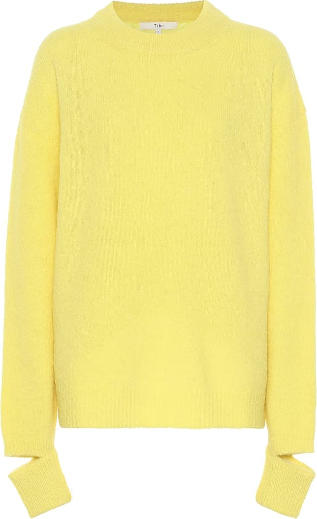 Tibi Alpaca-blend sweater