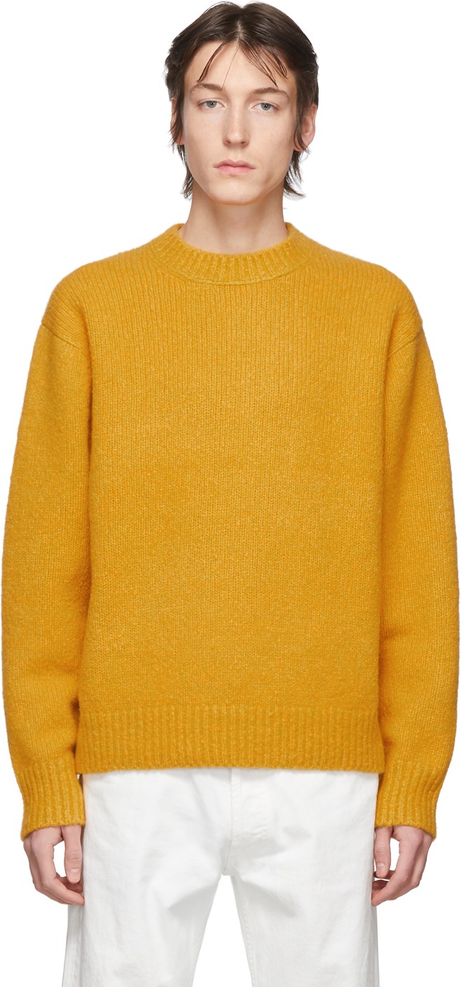 Acne Studios Orange Kael Crewneck Sweater