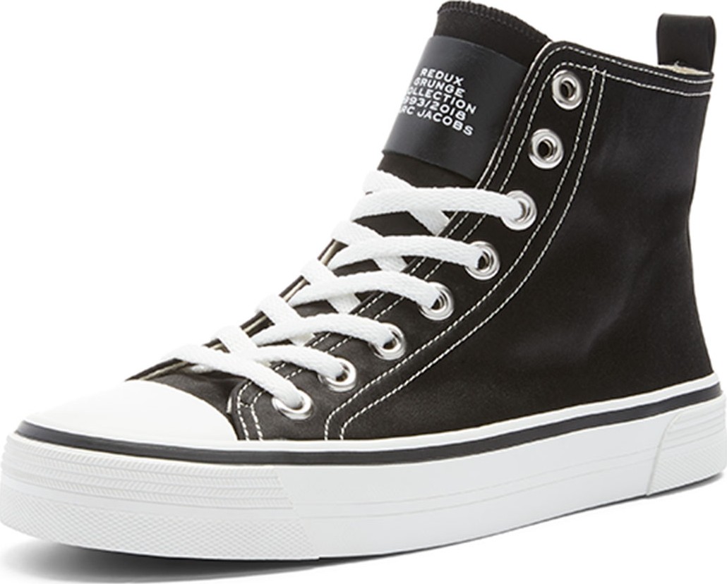 MARC JACOBS Grunge High-Top Sneakers