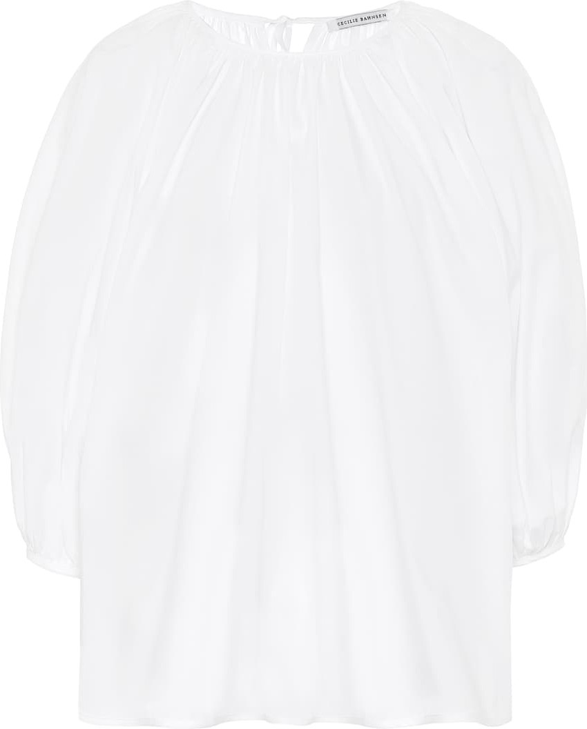 Cecilie Bahnsen Astrid cotton-poplin blouse