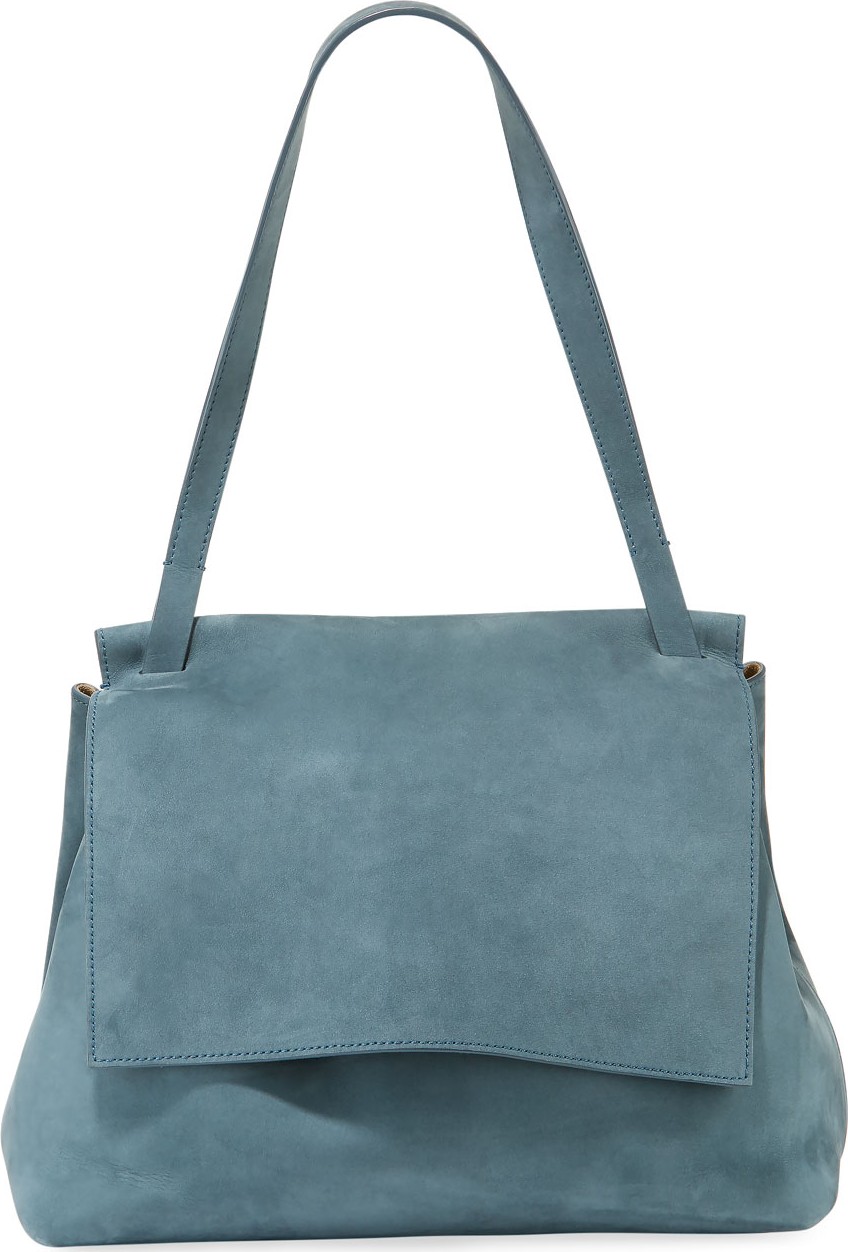 THE ROW Sidekick Two Suede Shoulder Bag