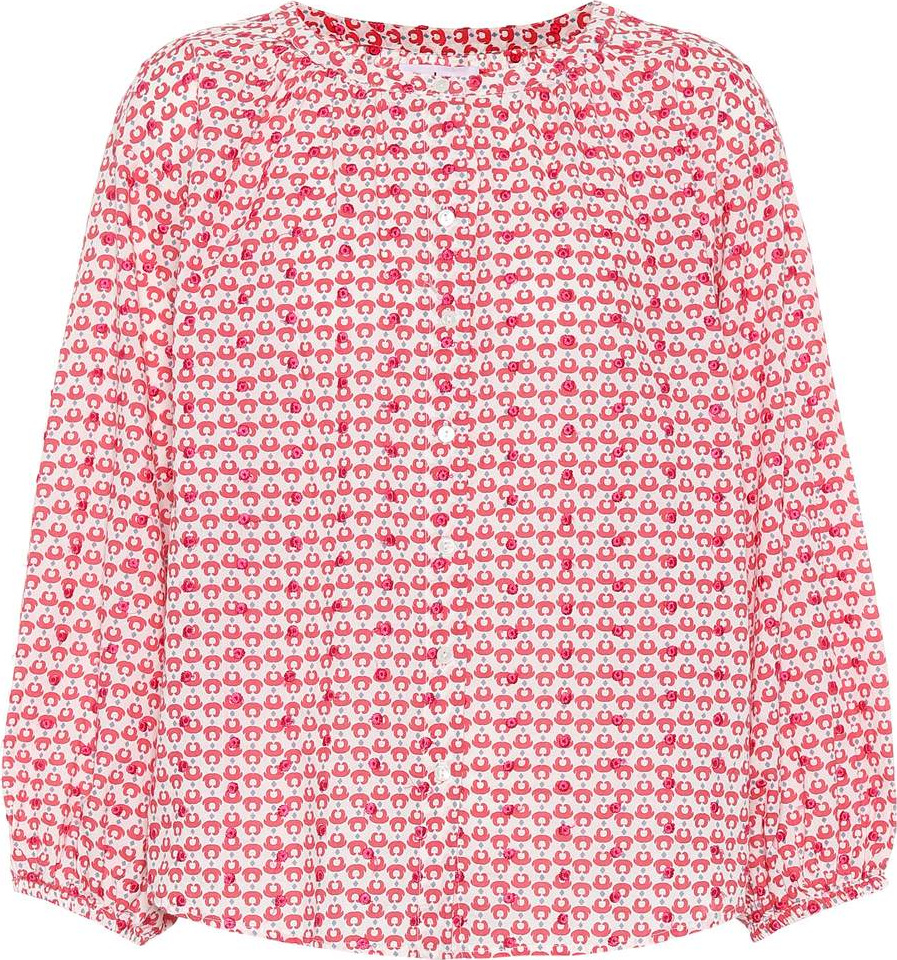 Velvet By Graham & Spencer Oprah cotton blouse