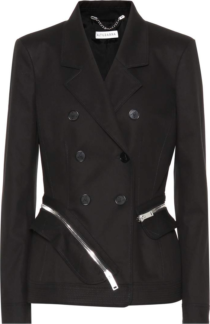 Altuzarra Embellished cotton blazer