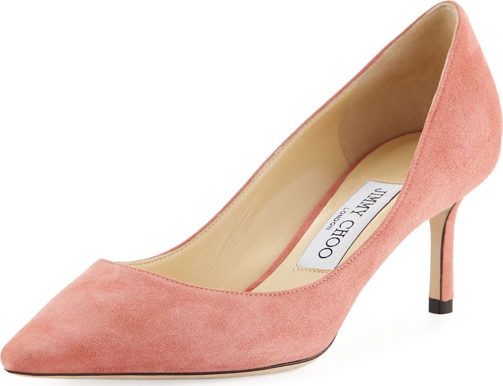 Jimmy Choo Romy 60mm Suede Pumps